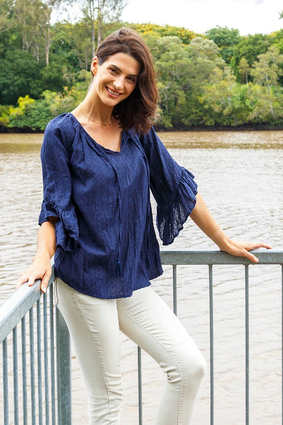 Amore Top Navy